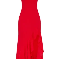 Robe Longue Asymétrique Fendue Rouge -Jupe Lumine Soldes Boutique 6f7c0debafe3a30b8fd5a1118657425880397728 cmf6576 3