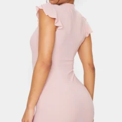 Robe Moulante Rose à Manches Courtes Volantées Et Col Haut 7 Robe Moulante Rose à Manches Courtes Volantées Et Col Haut -Jupe Lumine Soldes Boutique 701427cb81d4b6f053bd0b65299fac7a96c72fa5 clr9819 2