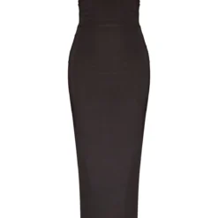 Robe Longue Moulante Noire Découpée Dans Le Dos à Col Rond Et Bretelles -Jupe Lumine Soldes Boutique 70ac2c9cc9ebe7f311e110712cca7bf3b297b337 cnd7695 5