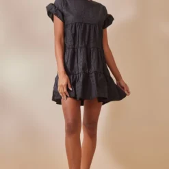 Robe Babydoll En Broderie Anglaise Noire -Jupe Lumine Soldes Boutique 70ba9438c0b234255303a08f12dab8c4f540a8b7 clv3671 3