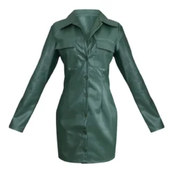 Robe Chemise En Similicuir Kaki à Boutons 9 Robe Chemise En Similicuir Kaki à Boutons -Jupe Lumine Soldes Boutique 712cfca9150615d10f8b07c66c79a1fed64aa0d8 cnc6638 5