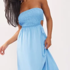 Robe Longue Bleue à Buste Froncé Et Découpes Dans Le Dos 7 Robe Longue Bleue à Buste Froncé Et Découpes Dans Le Dos -Jupe Lumine Soldes Boutique 739f8cc54f56de3ddd96bd060f4ed084eb508856 cne1531 4