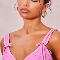 Robe Moulante En Broderie Rose Bonbon Froncée à Corset -Jupe Lumine Soldes Boutique 73e0f10545ae47ff288aeb1e6c60ab7b4c96cd01 cne8503 4