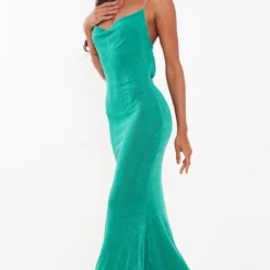 Robe Longue Moulante En Acétate Verte à Dos Bénitier Et Bretelles à Strass 7 Robe Longue Moulante En Acétate Verte à Dos Bénitier Et Bretelles à Strass -Jupe Lumine Soldes Boutique 7400149b2c7fd73b6ad6a47c9bad83ef215dc320 cnb3695 3