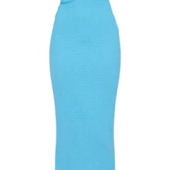 Robe Bustier Longue Texturée Bleue -Jupe Lumine Soldes Boutique 76b27f35e4a1a4ff49ba022f0157558a11f3d663 cnd7697 5