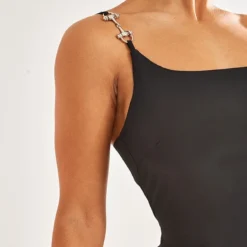 Robe Moulante Noire Asymétrique à Empiècement -Jupe Lumine Soldes Boutique 77c0b007c010d1d3e0339827ed4ba85a68b8dc18 cnd5934 4