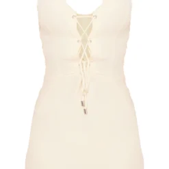 Robe Moulante Tissée Crème à Lacets Et Bretelles -Jupe Lumine Soldes Boutique 7c96dfedf825ba0b66eefd268ad35f1b065f3ecb cnd2195 5