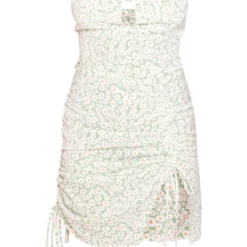 Robe Fendue Moulante Verte Fleurie à Devant Froncé -Jupe Lumine Soldes Boutique 7cf71344729b425f4c4504bd0c37b34353003710 cnd5453 5