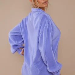 Robe Chemise Lilas Plissée à Ourlet Volanté -Jupe Lumine Soldes Boutique 7e31fdf0add1a7e72a9843f3878920f319686c82 cnd2233 2