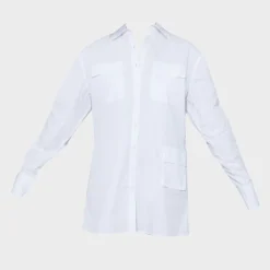 Robe Chemise Blanche à Poches Et Manches Longues -Jupe Lumine Soldes Boutique 7e9f0744ab6478a997189280a39b20ee6fb1a4d6 cmt6145 6