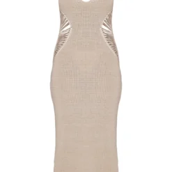 Robe Longue Découpée En Maille Tricot Gris Pierre Déchirée -Jupe Lumine Soldes Boutique 7edff7e2a37e3e4690350c0f61732ef2f09b76ca CMW9006 5