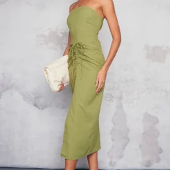 Robe Longue Bustier En Effet Lin Kaki Froncé 7 Robe Longue Bustier En Effet Lin Kaki Froncé -Jupe Lumine Soldes Boutique 83098aec36268387ac9436311f4be5545014763c cnd5927 3