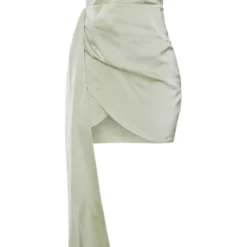 Robe Moulante Bustier Satinée Vert Sauge Drapée à Détail Jupe 9 Robe Moulante Bustier Satinée Vert Sauge Drapée à Détail Jupe -Jupe Lumine Soldes Boutique 835869ec594c7fe7118e8fa1c140fcfb86fee3a6 cnd2199 5