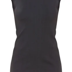 PRETTYLITTLETHING Robe Moulante Côtelée Noire à Empiècement -Jupe Lumine Soldes Boutique 83b8dd4a0d1fa761b0cb8ac4fbc32da4f586779b cne3788 5