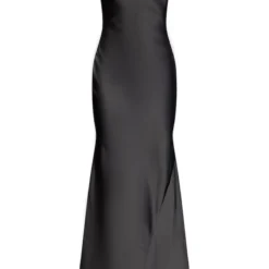 Robe Longue Satinée Noire à Dos Nu Arrondi 9 Robe Longue Satinée Noire à Dos Nu Arrondi -Jupe Lumine Soldes Boutique 85ad8988f4265268cbf1f0fe9bcd252f414260ed cnd9173 5