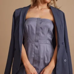 Robe Bustier Moulante Gris Anthracite à Poches -Jupe Lumine Soldes Boutique 86796c58dd2919b3183d3050a90ae675e4f3ef42 cnc8290 3