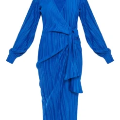 Robe Cache-coeur Mi-longue Bleu Vif Plissée à Manches Longues 9 Robe Cache-coeur Mi-longue Bleu Vif Plissée à Manches Longues -Jupe Lumine Soldes Boutique 89d7775c732f3f3b94ae410bfc720447c135bd86 cnb3629 5