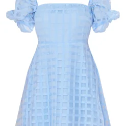 Robe Droite Oversize Bleu Ciel Imprimé Vichy à Manches Bouffantes 9 Robe Droite Oversize Bleu Ciel Imprimé Vichy à Manches Bouffantes -Jupe Lumine Soldes Boutique 8a792ccd65a64bcd657dc14bb811b503fa46ba76 cne2996 5