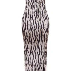 Robe Mi-longue Asymétrique Noir & Blanc Imprimé Zèbre à Bretelles Et Liens à Nouer 9 Robe Mi-longue Asymétrique Noir & Blanc Imprimé Zèbre à Bretelles Et Liens à Nouer -Jupe Lumine Soldes Boutique 8b237b62548fe7876f9eb4b8a9917a2c7b13bb1d cmw9216 6