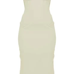 Robe Longue Tissée Vert Sauge à Détail Corset Et Bretelles -Jupe Lumine Soldes Boutique 8b8b245ce66502e894783632e9ae72bd1ee6a5f9 cnc7631 5