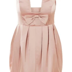 Robe Droite Rose Pâle à Bretelles Avec Armatures Et Détail Noeud -Jupe Lumine Soldes Boutique 8bbec74a43557153eb7b83445eb1bf22fcc1e656 cna3511 5