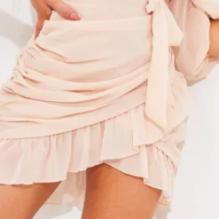 Robe Moulante En Mousseline De Soie Volantée Gris Pierre à Manches Froncées 8 Robe Moulante En Mousseline De Soie Volantée Gris Pierre à Manches Froncées -Jupe Lumine Soldes Boutique 8cd2bc27f6cb33d046526b4a4c9ee2a5d7c4c03e cmt7822 5