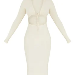 Robe Mi-longue Côtelée Brossée Gris Pierre à Buste Noué Et Manches Longues 9 Robe Mi-longue Côtelée Brossée Gris Pierre à Buste Noué Et Manches Longues -Jupe Lumine Soldes Boutique 8e07a958ae5cd9a5e1651d08ecf7f03d86e662ba cmt5132 6