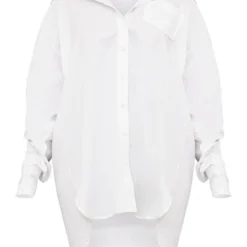 Zero Robe Chemise Oversize En Coton Blanche à Manches Froncées 9 Zero Robe Chemise Oversize En Coton Blanche à Manches Froncées -Jupe Lumine Soldes Boutique 946ce3eb10e99cea055be4b33a3a840d42391ed5 cnc2926 5
