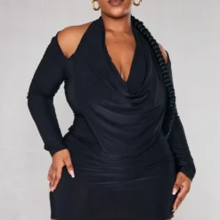 Plus Robe Moulante Noire à Col Bénitier 7 Plus Robe Moulante Noire à Col Bénitier -Jupe Lumine Soldes Boutique 947aca8924c5e554c96be482498fde42e87e1094 cna5215 3