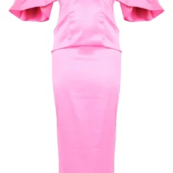 Robe Mi-longue Rose Vif Satinée Nouée Sur Le Buste à Col Bardot Et Manches Bouffantes 9 Robe Mi-longue Rose Vif Satinée Nouée Sur Le Buste à Col Bardot Et Manches Bouffantes -Jupe Lumine Soldes Boutique 94fa3e224281d13bb8bb1e7852f309515dcc3b27 cne2998 5