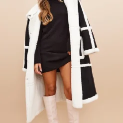 Robe Pull Noire Basique En Maille Tricot à Col Roulé -Jupe Lumine Soldes Boutique 9502f765fd6d21efdfb50af3dc75d14695193fef cmz8169 3