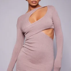 Mini Robe à Devant Asymétrique Café Au Lait En Maille Tricot 7 Mini Robe à Devant Asymétrique Café Au Lait En Maille Tricot -Jupe Lumine Soldes Boutique 952804649f4e2b93bad52cc1afc164720bc61674 cnc3208 3