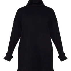 Robe Pull Oversize Café Au Lait En Grosse Maille Côtelée épaisse à Col Roulé -Jupe Lumine Soldes Boutique 96822644c0e3618db53d4ddccbd50e8060ca9182 cnb7225 5