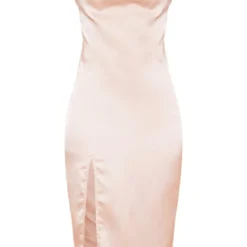 Robe Mi-longue Satinée Champagne à Col Bénitier 9 Robe Mi-longue Satinée Champagne à Col Bénitier -Jupe Lumine Soldes Boutique 96e758ec231a562c4eaff17a2bd89520144f78aa clz1363 5