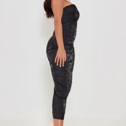 Robe Mi-longue Texturée Tissée Noire à Détail Bonnets 7 Robe Mi-longue Texturée Tissée Noire à Détail Bonnets -Jupe Lumine Soldes Boutique 96f4548c7c759c4ea44ca90c0dee1fcae83b6c23 cnd2040 3