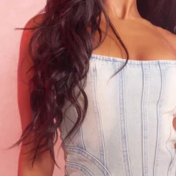 Mini Robe En Jean Délavé Bleu Clair Détail Coutures -Jupe Lumine Soldes Boutique 97b6ac5e2560d6eb8fb7d02b9159b0939f87de9c cnd9325 4