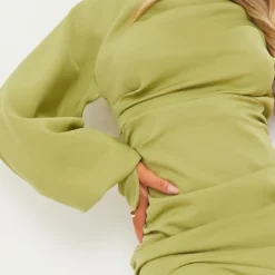 Robe Moulante En Maille Vert Sauge à Manche Unique Et Fronces 8 Robe Moulante En Maille Vert Sauge à Manche Unique Et Fronces -Jupe Lumine Soldes Boutique 9974e4a480f2de5aed44c3369eb718b516a304cb cms6983 5