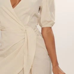 Robe Moulante Avoine Effet Lin Nouée Devant -Jupe Lumine Soldes Boutique 9b463d8df2333a5e84117623a30176ff5244a0f8 cnd4754 4