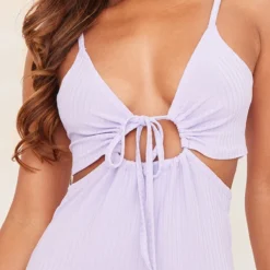 Robe Moulante Côtelée Lilas Découpée à Bretelles -Jupe Lumine Soldes Boutique 9c6e0e2c661c908ce310bfe6693587136fcd711a cmy7270 5