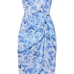 Robe Mi-longue Bleue Fleurie à Jupe Froncé Et Détail Buste -Jupe Lumine Soldes Boutique 9d5b42e71ba0f3eeb47fea4b9f5489b2e118643f cmw5523 6