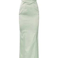 Robe-corset Longue Vert Sauge à Dos Nu Découpé Et Col Bardo -Jupe Lumine Soldes Boutique 9f0e67d62474718b691db288f9e59702dd8f6190 cne2935 5