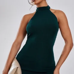 Robe Longue Moulante En Acétate Vert émeraude à Col Montant Et Dos Nu Echancré 8 Robe Longue Moulante En Acétate Vert émeraude à Col Montant Et Dos Nu Echancré -Jupe Lumine Soldes Boutique 9f34d6ddd45121cd74f8fe393288e0fb9643ac32 cnc7620 4