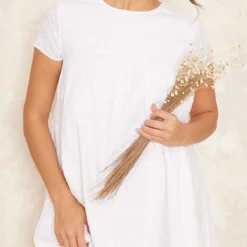 Robe Babydoll En Broderie Anglaise Blanche -Jupe Lumine Soldes Boutique a0480c453262554f8bbf57bfd51b0e91d9d3689b cnd1706 4