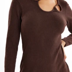 Zero Robe Longue Côtelée Chocolat à Découpes Et Manches Longues 8 Zero Robe Longue Côtelée Chocolat à Découpes Et Manches Longues -Jupe Lumine Soldes Boutique a072c350e3d80a9a19689101c5097bbfe5019d68 cnc2924 4