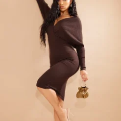 Robe Pull Cache-coeur Chocolat à épaules Dénudées 7 Robe Pull Cache-coeur Chocolat à épaules Dénudées -Jupe Lumine Soldes Boutique a0857c2faf3f26517121829d7661bcc06014f4c9 cmu0237 4