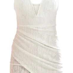 Robe Moulante Texturée Crème à Détail Drapé Et Décolleté Plongeant Barre En V 9 Robe Moulante Texturée Crème à Détail Drapé Et Décolleté Plongeant Barre En V -Jupe Lumine Soldes Boutique a0fb3f160510d8b06d9131edfe46027805128123 cnd7720 5