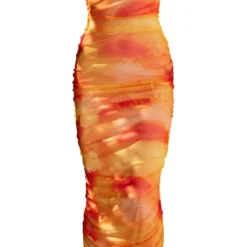 Robe Bustier Longue Fleurie Froncée En Mesh Orange 9 Robe Bustier Longue Fleurie Froncée En Mesh Orange -Jupe Lumine Soldes Boutique a20f49f42daf1ccb246425fff6cc0b0dc939e61e cnd7602 5