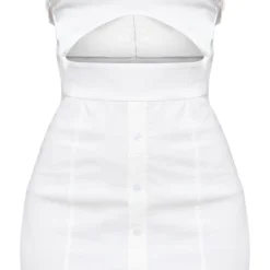 Robe Moulante Bustier Crème à Découpes Et Boutons -Jupe Lumine Soldes Boutique a2110a70f7e24357a144b20d6fa7dda153d8f38c cnd4021 5