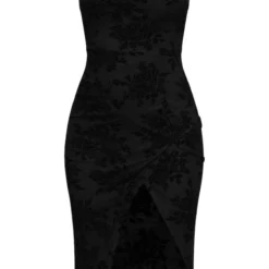 Robe Mi-longue En Mesh Fleuri Floquée Noire à Bretelles Fines Et Lacets Au Dos 9 Robe Mi-longue En Mesh Fleuri Floquée Noire à Bretelles Fines Et Lacets Au Dos -Jupe Lumine Soldes Boutique a338b452f47e34cf757f89d54450a65d152edf87 cna9164 5