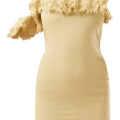 Robe Moulante En Effet Lin Vert Sauge à Bretelles Et Volants à Ourlet élimé -Jupe Lumine Soldes Boutique a33cbefc3bc4be8eaa145d873e6aed882f938e6c cne1373 5